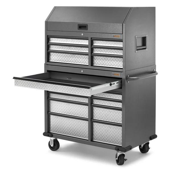 Gladiator Garageworks Premier 41-inch 15-drawer mobile tool chest combo GATC4115JG IMAGE 6