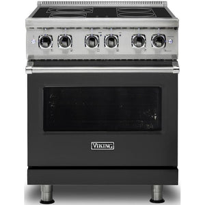 Viking 30-inch Freestanding Electric Range with SoftLit™ LED Lights CVER5301-4BCS IMAGE 1