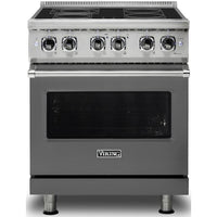 Viking 30-inch Freestanding Electric Range with SoftLit™ LED Lights CVER5301-4BDG IMAGE 1