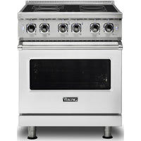 Viking 30-inch Freestanding Electric Range with SoftLit™ LED Lights CVER5301-4BSS IMAGE 1