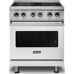 Viking 30-inch Freestanding Electric Range with SoftLit™ LED Lights CVER5301-4BSS IMAGE 1