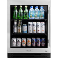 True Residential 24-inch, 5 cu.ft. Compact Refrigerator with LED Lighting TURADA-24-LG-A~S IMAGE 1