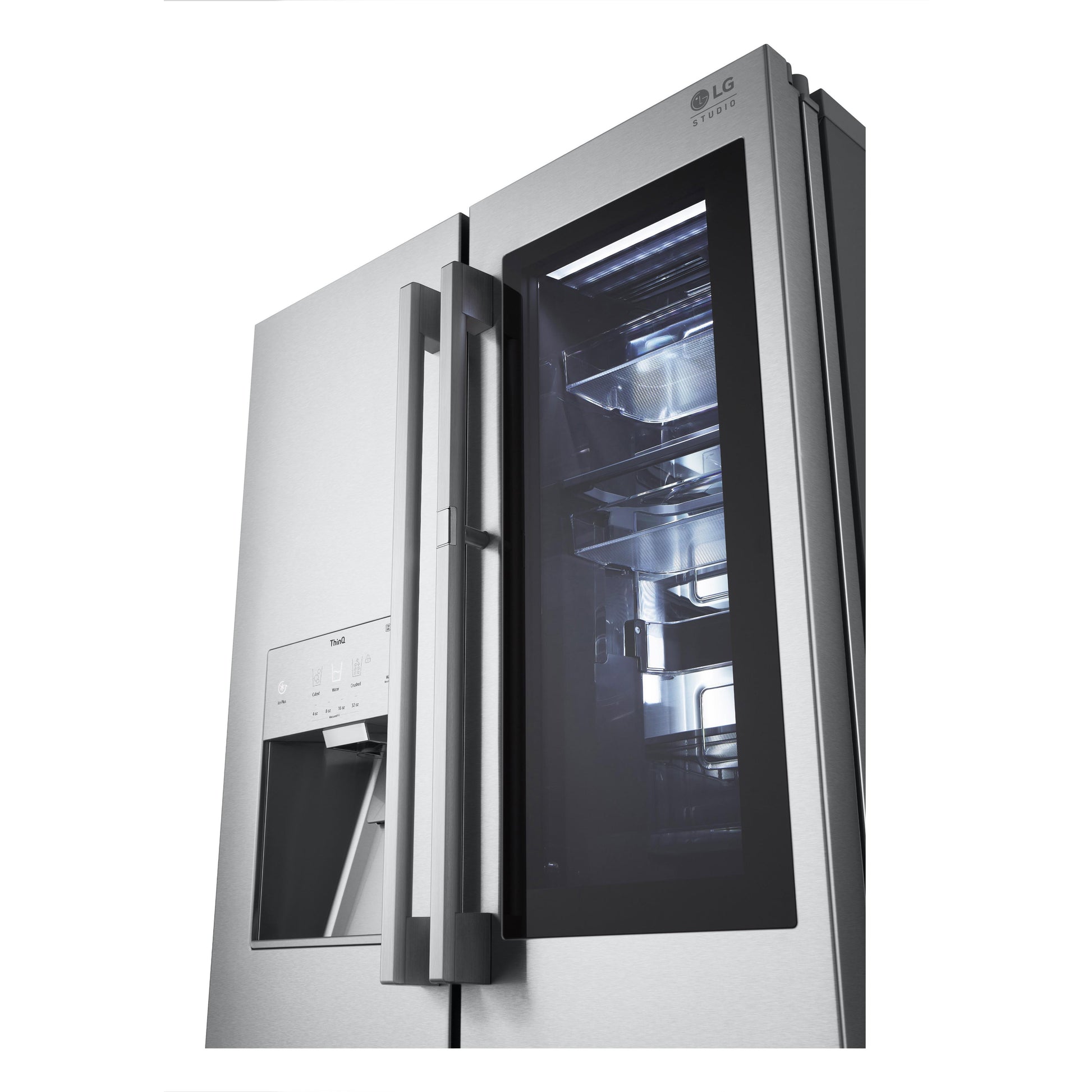 LG 36-inch, 23.5 cu.ft. Freestanding French 3-Door Refrigerator with Wi-Fi Connect SRFVC2416S IMAGE 12