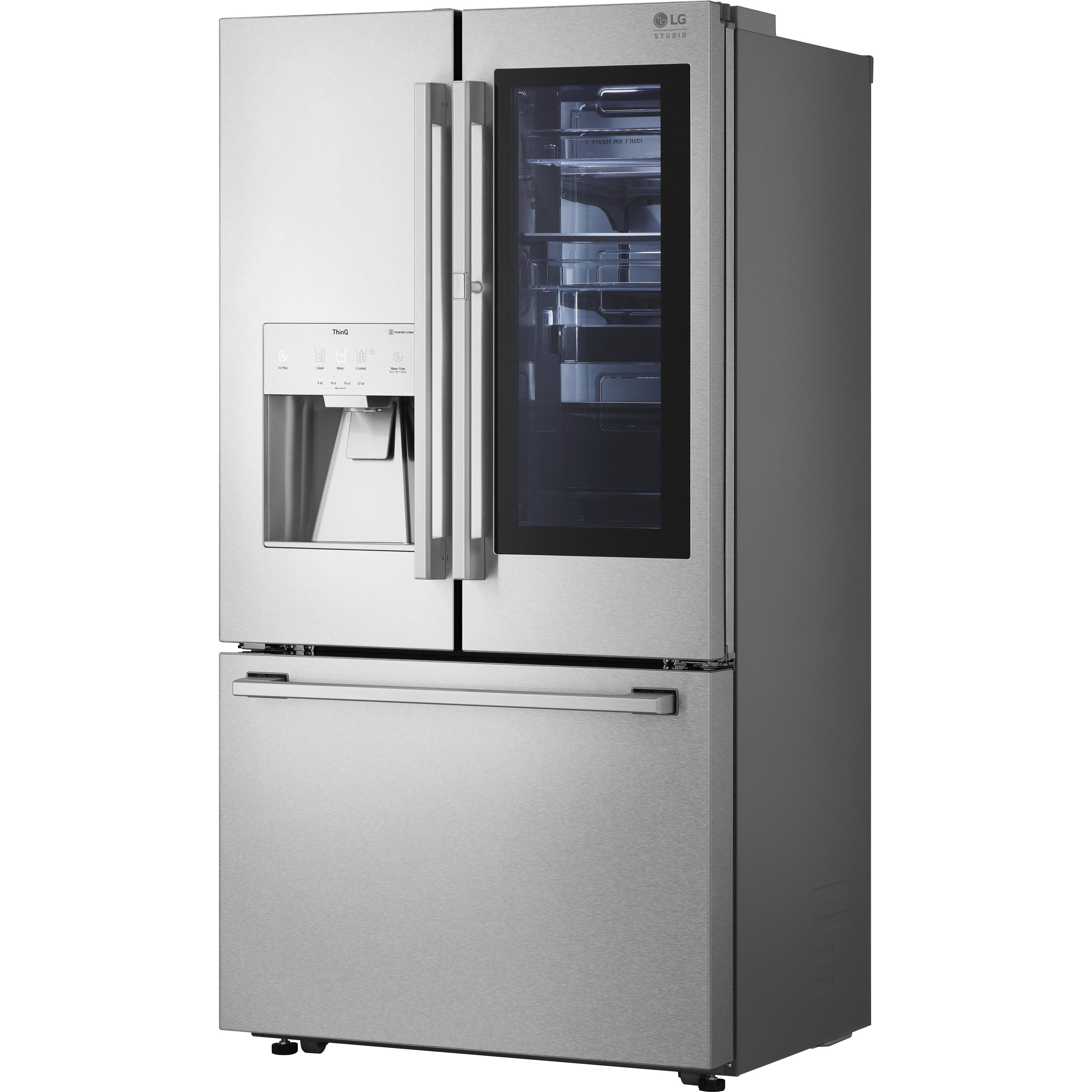 LG 36-inch, 23.5 cu.ft. Freestanding French 3-Door Refrigerator with Wi-Fi Connect SRFVC2416S IMAGE 14