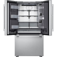 LG 36-inch, 23.5 cu.ft. Freestanding French 3-Door Refrigerator with Wi-Fi Connect SRFVC2416S IMAGE 2