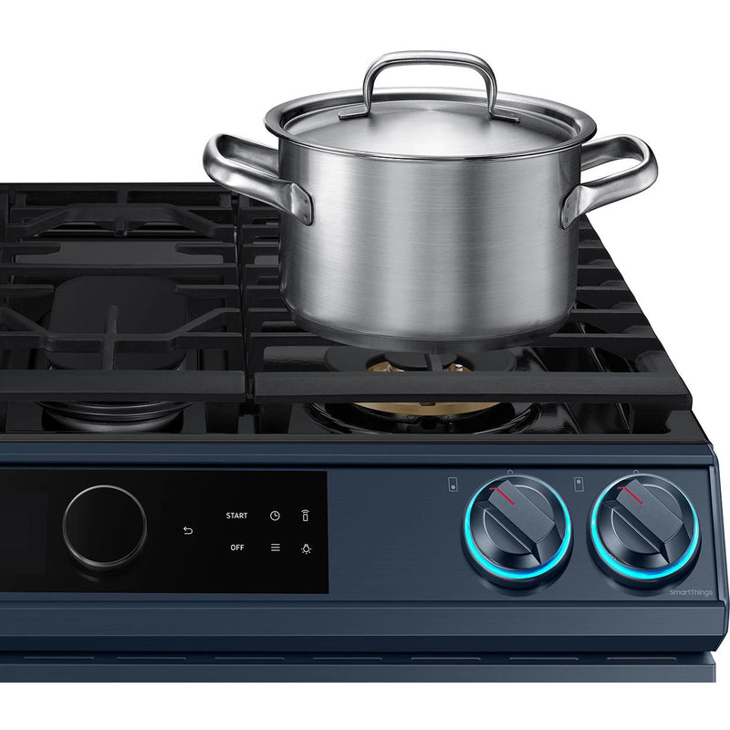 Samsung 30-inch Slide-in Gas Range with Wi-Fi Technology NX60A8711QN/AA IMAGE 4