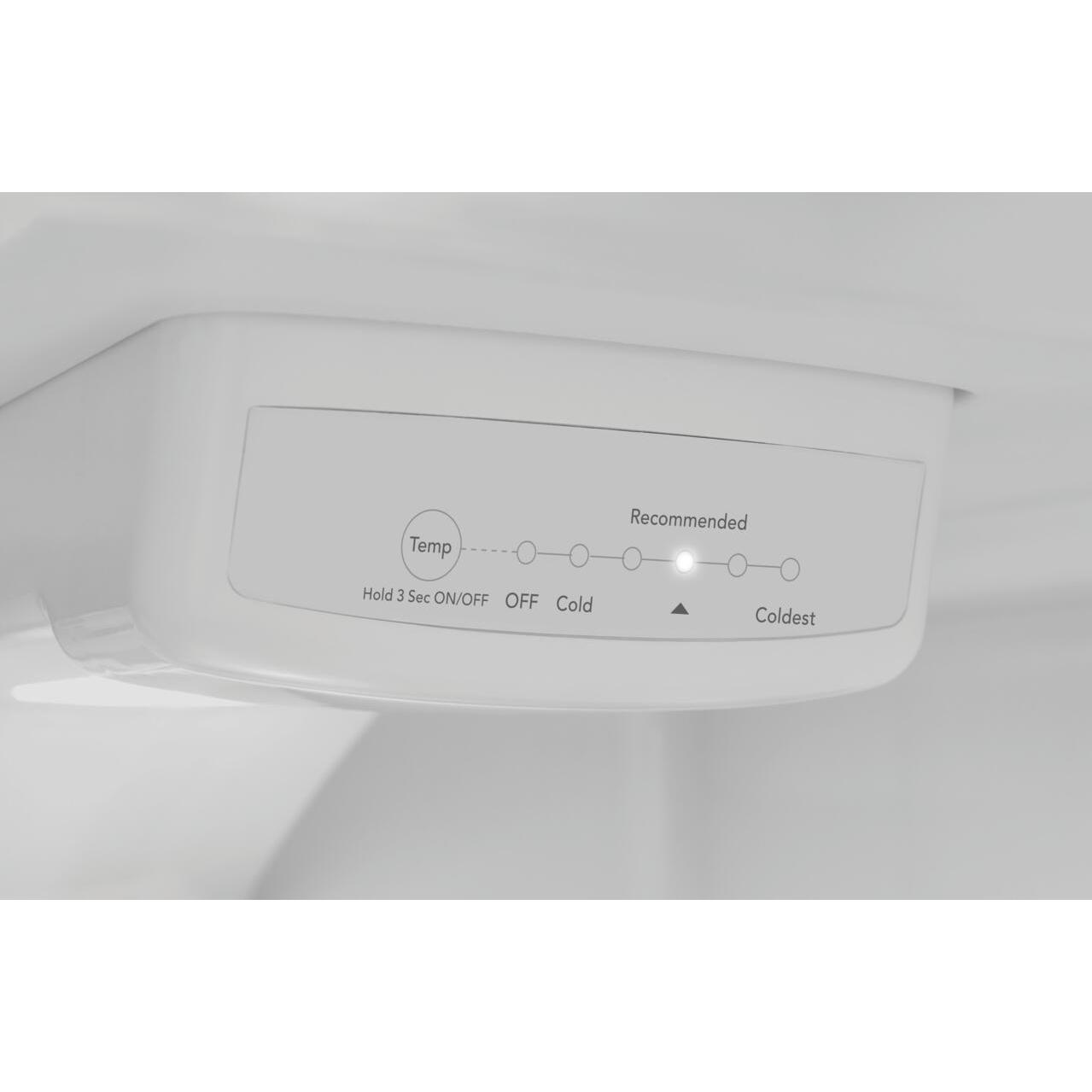 Frigidaire 28-inch, 17.6 cu.ft. Freestanding Top Freezer Refrigerator with LED Lighting FFHT1822UV IMAGE 8