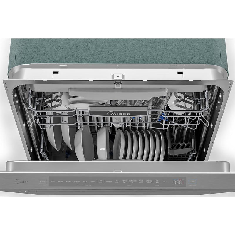 Midea 24-inch Built-in dishwasher with Wi-Fi MDT24P4AST IMAGE 4