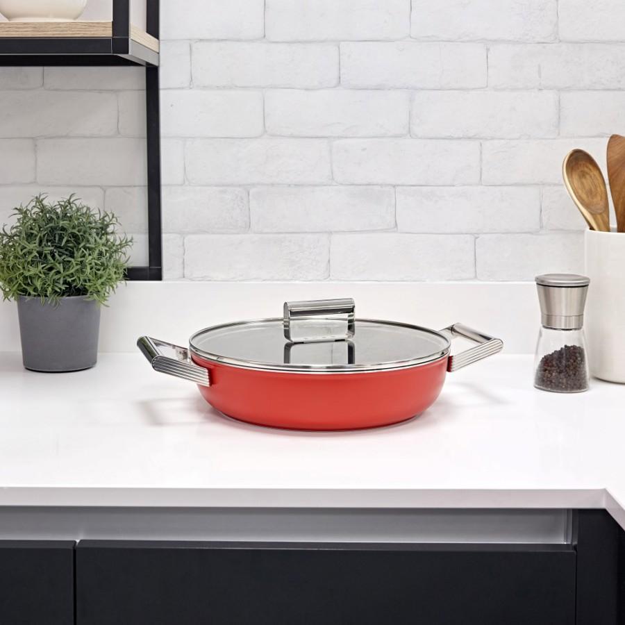 Smeg 11-inch Casserole CKFD2811RDM IMAGE 2