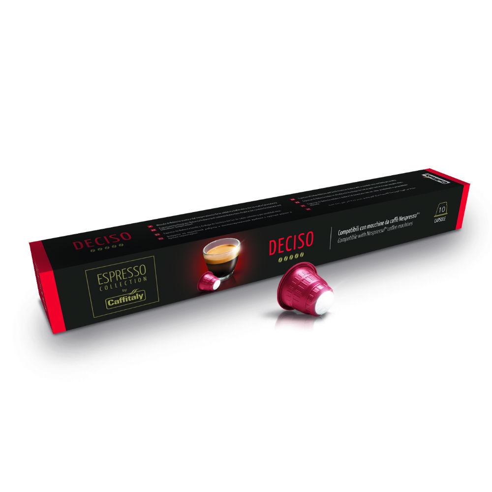 Caffitaly Espresso Collection Deciso Pods – 10 Pack 605 IMAGE 1