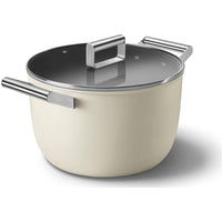 Smeg 26cm Non-Stick Casserole CKFC2611CRM IMAGE 3