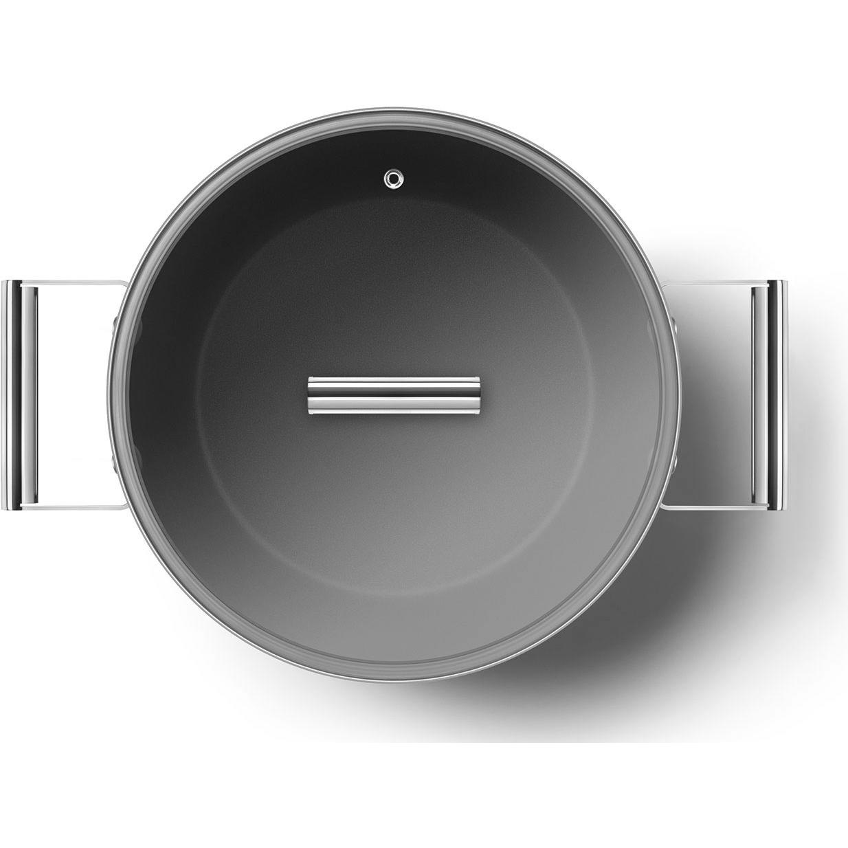 Smeg 26cm Non-Stick Casserole CKFC2611RDM IMAGE 6
