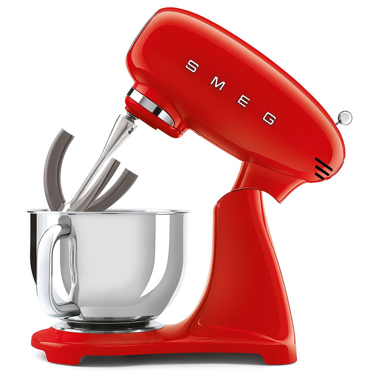 Smeg 50's Retro Style Aesthetic 5 Quart Stand Mixer with 600 W SMF03RDUS IMAGE 4