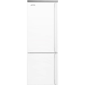 Smeg 28-inch, 18.01 cu. ft. Bottom Freezer Refrigerator FA490ULWH IMAGE 1