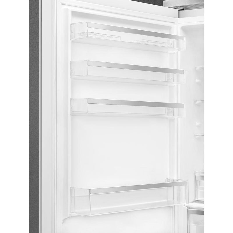 Smeg 28-inch, 18.01 cu. ft. Bottom Freezer Refrigerator FA490ULWH IMAGE 7