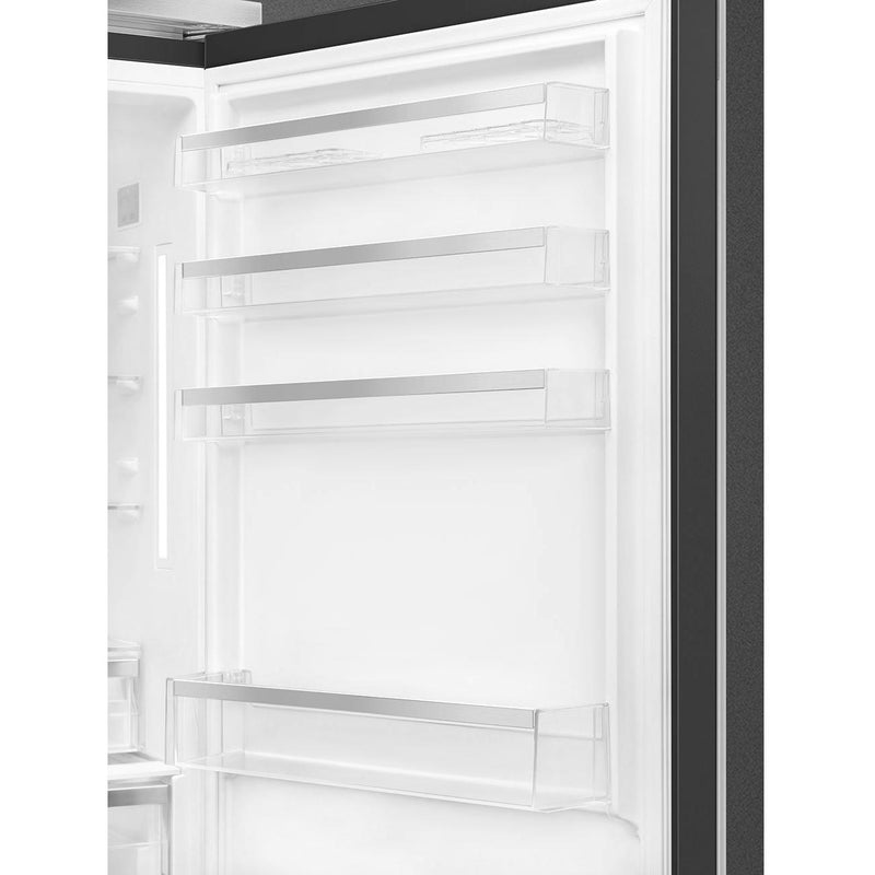 Smeg 28-inch, 18.01 cu. ft. Bottom Freezer Refrigerator FA490URAN IMAGE 8