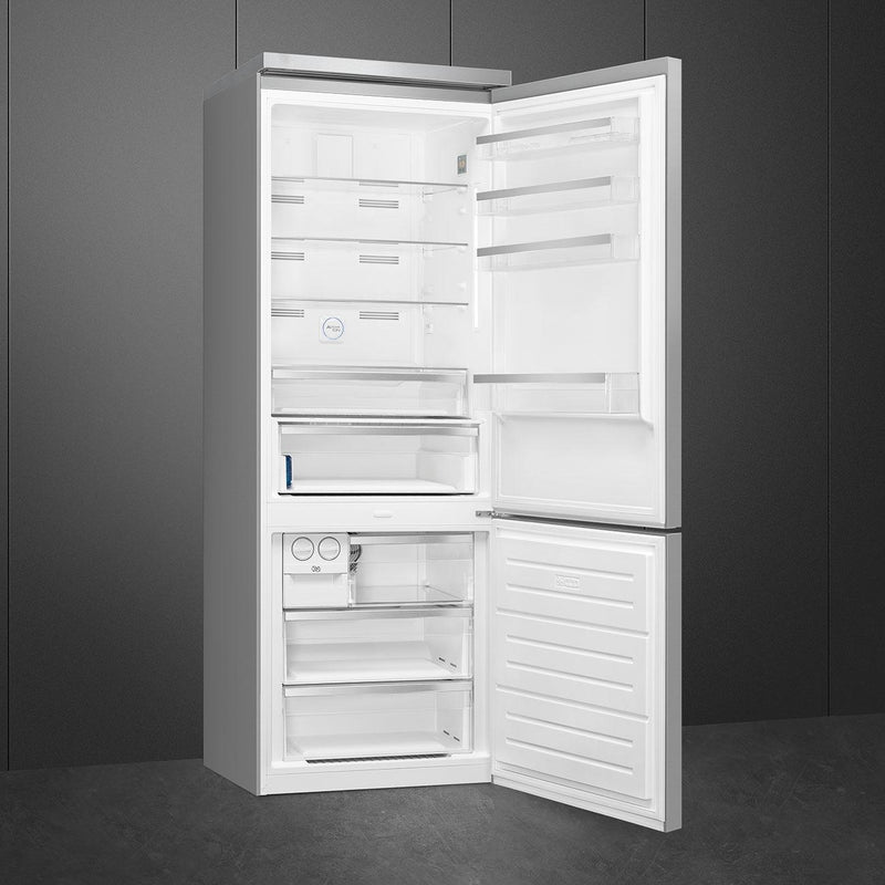 Smeg 28-inch, 18.01 cu. ft. Bottom Freezer Refrigerator FA490URX IMAGE 5