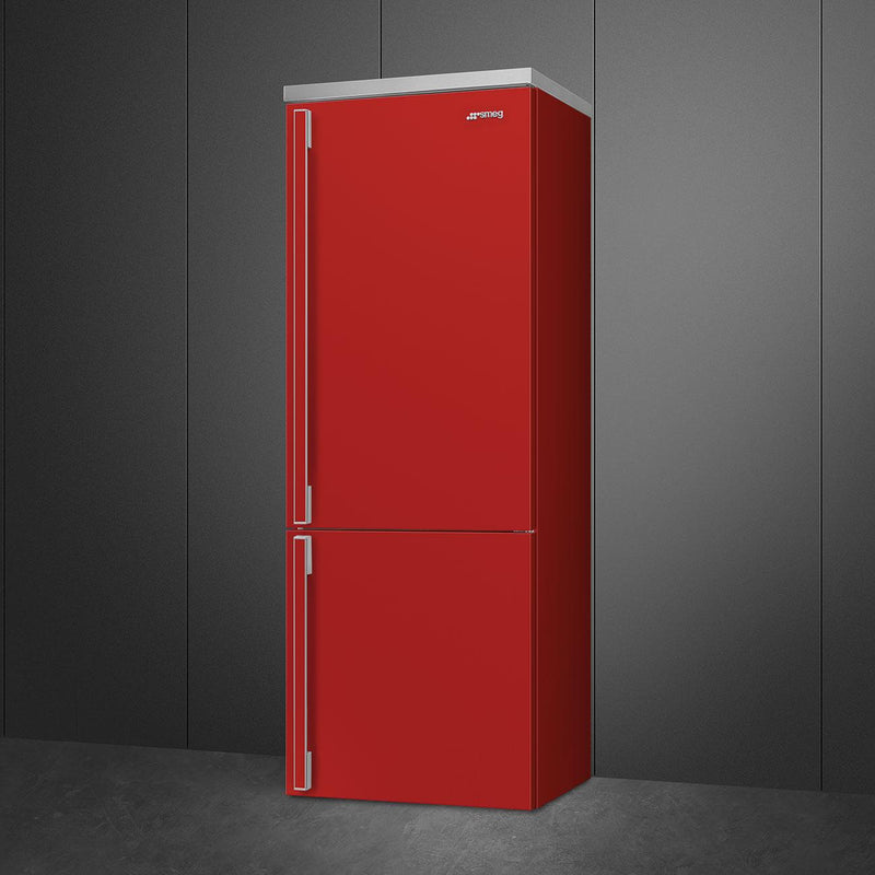 Smeg 28-inch, 18.01 cu. ft. Bottom Freezer Refrigerator FA490URR IMAGE 4