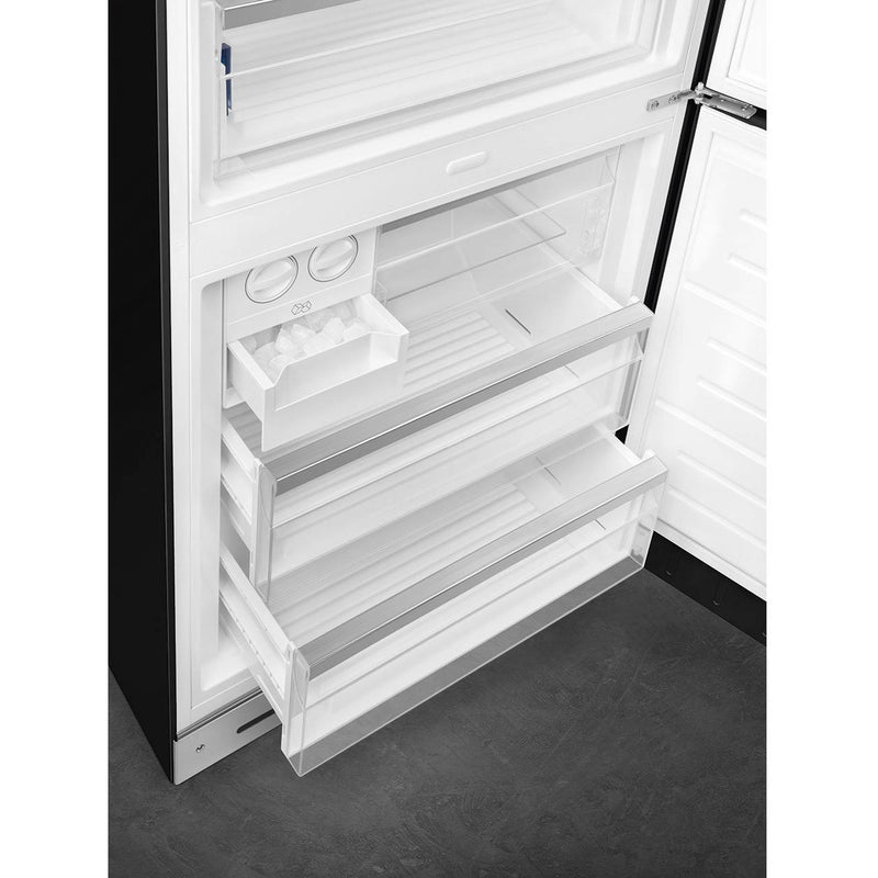 Smeg 28-inch, 18.01 cu. ft. Bottom Freezer Refrigerator FAB38URBL IMAGE 10