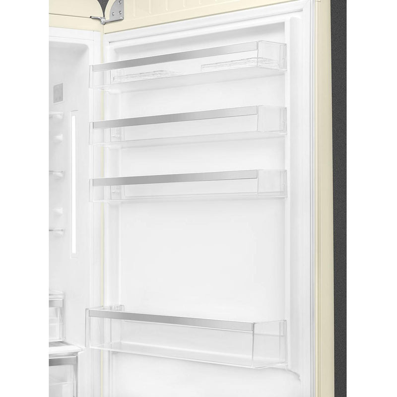 Smeg 28-inch, 18.01 cu. ft. Bottom Freezer Refrigerator FAB38URCR IMAGE 8