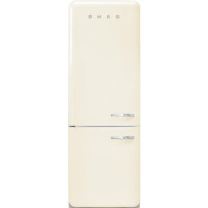 Smeg 28-inch, 18.01 cu. ft. Bottom Freezer Refrigerator FAB38ULCR IMAGE 1