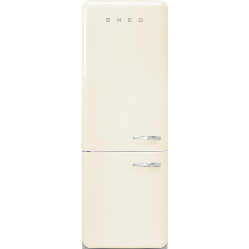 Smeg 28-inch, 18.01 cu. ft. Bottom Freezer Refrigerator FAB38ULCR IMAGE 1