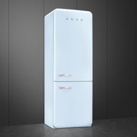 Smeg 28-inch, 18.01 cu. ft. Bottom Freezer Refrigerator FAB38URPB IMAGE 3