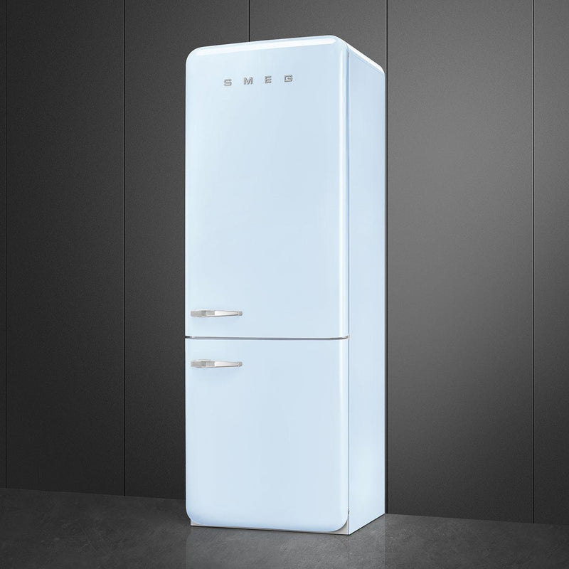 Smeg 28-inch, 18.01 cu. ft. Bottom Freezer Refrigerator FAB38URPB IMAGE 4