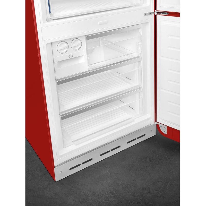 Smeg 28-inch, 18.01 cu. ft. Bottom Freezer Refrigerator FAB38URRD IMAGE 9