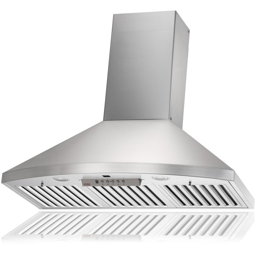 Kobe 36-inch Premium SQB6 Series Wall Mount Hood RA9236SQB6-XX IMAGE 2