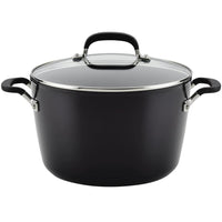 KitchenAid 8qt Hard Anodized Non-Stick Stock Pot with Lid 84805 IMAGE 1