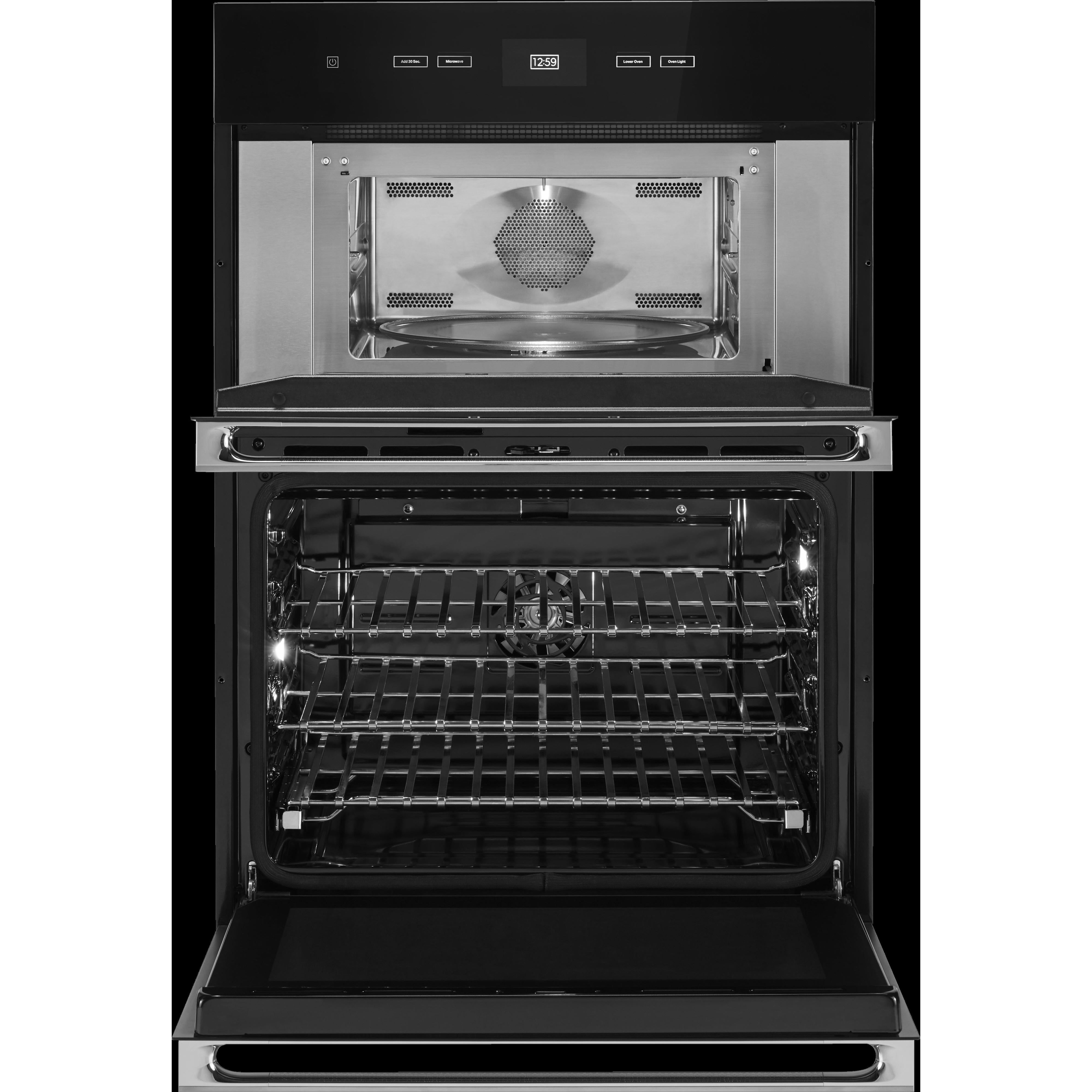 JennAir Noir 30-inch 6.4 cu.ft. Combination Microwave/Wall Oven with MultiMode® Convection System JMW2430LM IMAGE 2