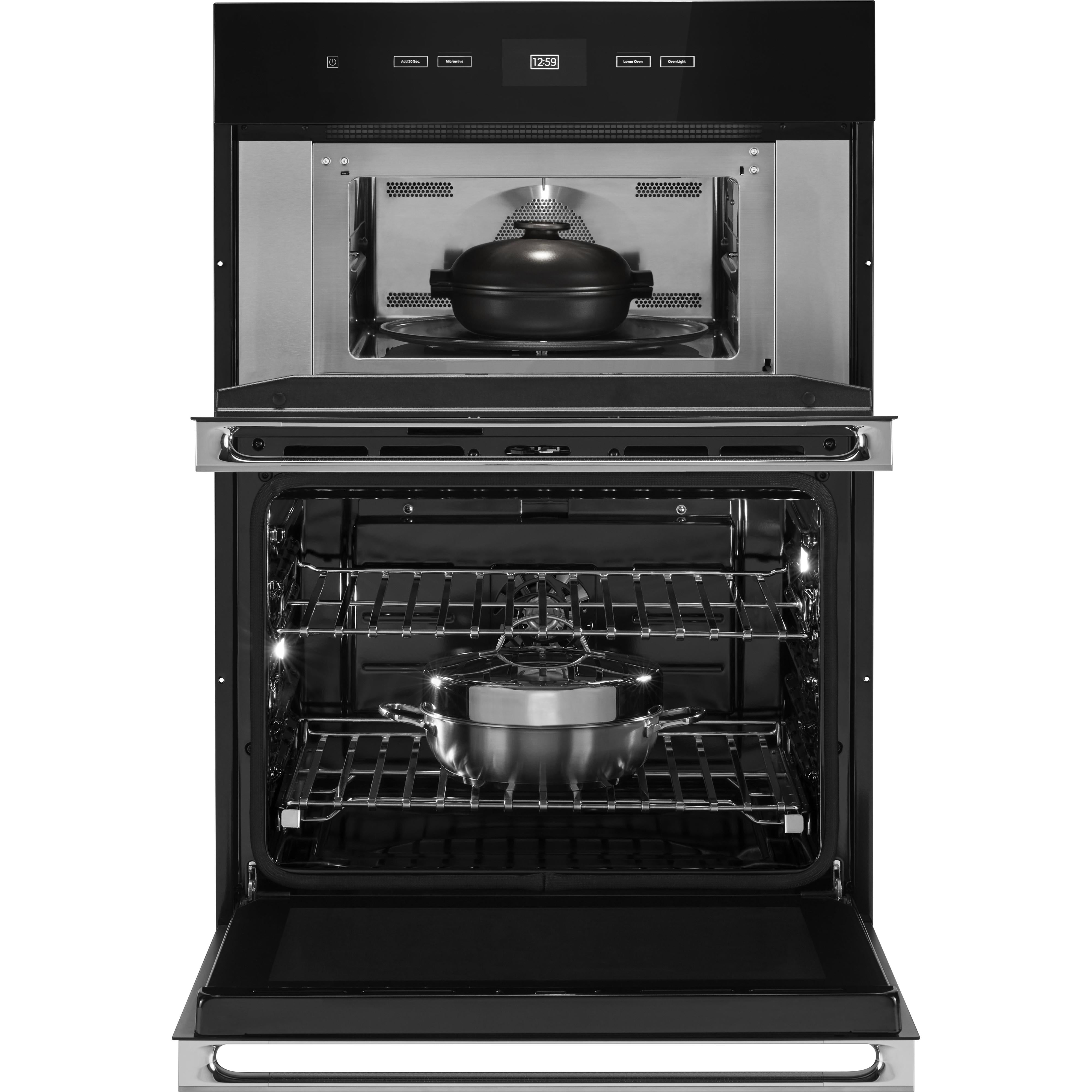 JennAir Noir 30-inch 6.4 cu.ft. Combination Microwave/Wall Oven with MultiMode® Convection System JMW2430LM IMAGE 3