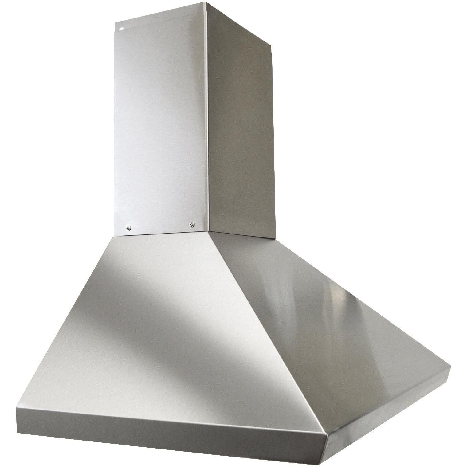 Kobe 36-inch Brillia Series Wall Mount Hood CHX8136SQB-2 IMAGE 2