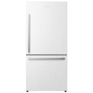 Hisense 31-inch, 17 cu.ft. Counter-Depth Bottom Freezer Refrigerator RB17A2CWE IMAGE 1