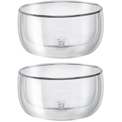 Zwilling Sorrento 2-Piece Double-Wall Glass Bowl Set 1003091 IMAGE 1
