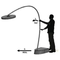 Bromic Heating Eclipse Portable Replacement Base Wheel Set BH8380004 IMAGE 1