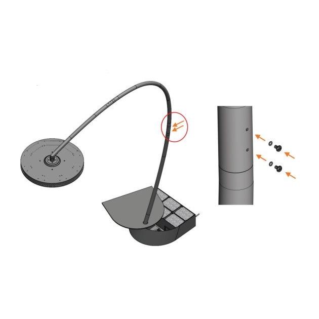 Bromic Heating Eclipse Portable Replacement Arm Screws & O-Ring Kit BH8380006 IMAGE 1