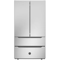 Bertazzoni 36-inch, 22.5 cu. ft. Freestanding French 4-Door Refrigerator with Automatic Ice Maker REF36FDFIXNB IMAGE 1