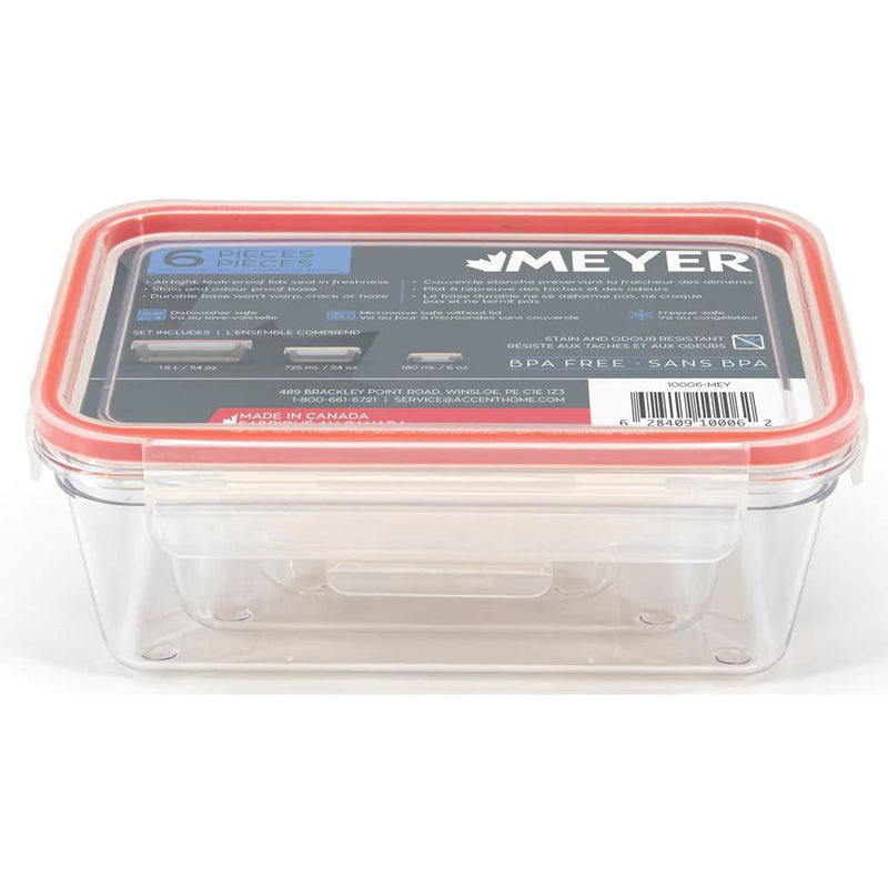 Meyer 6-Piece Food Storage Containers 10006-MEY IMAGE 5