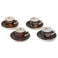 Sara Cucina 4-Piece 6oz Always Open Cappuccino Set R10046-AD4 IMAGE 1