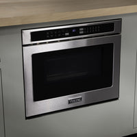 Viking 24-inch, 1.4 cu. ft. Drawer Microwave Oven with Convection VMODC5240SS IMAGE 3