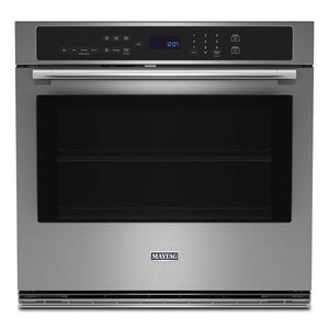Maytag 27-inch Built-in Single Wall Oven with Convection MOES6027LZ IMAGE 1