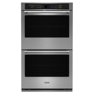 Maytag 27-inch Built-in Double Wall Oven with Convection MOED6027LZ IMAGE 1