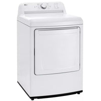 LG 7.3 cu. ft. Electric Dryer with Smart Diagnosis DLE6100W IMAGE 2