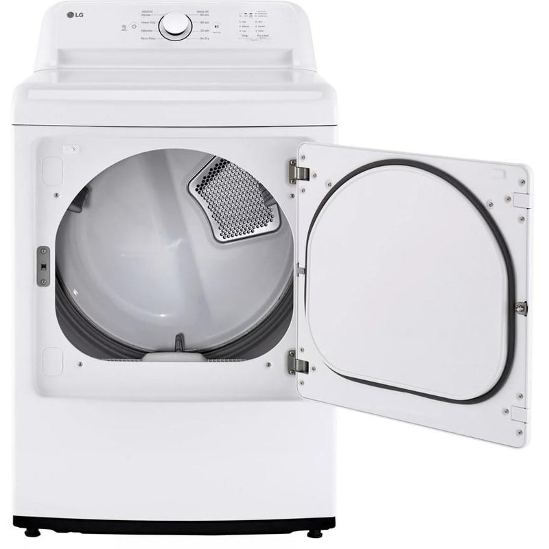 LG 7.3 cu. ft. Electric Dryer with Smart Diagnosis DLE6100W IMAGE 4