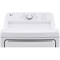 LG 7.3 cu. ft. Electric Dryer with Smart Diagnosis DLE6100W IMAGE 7