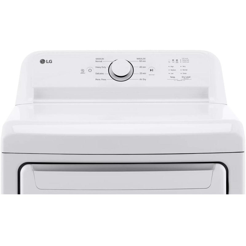 LG 7.3 cu. ft. Electric Dryer with Smart Diagnosis DLE6100W IMAGE 7