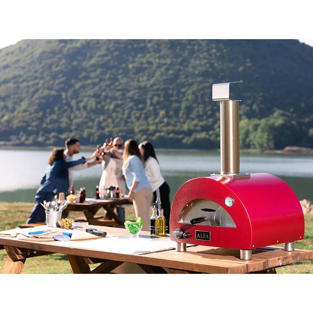 Alfa Moderno Portable Propane Outdoor Pizza Oven FXMD-PT-GROA-U IMAGE 20