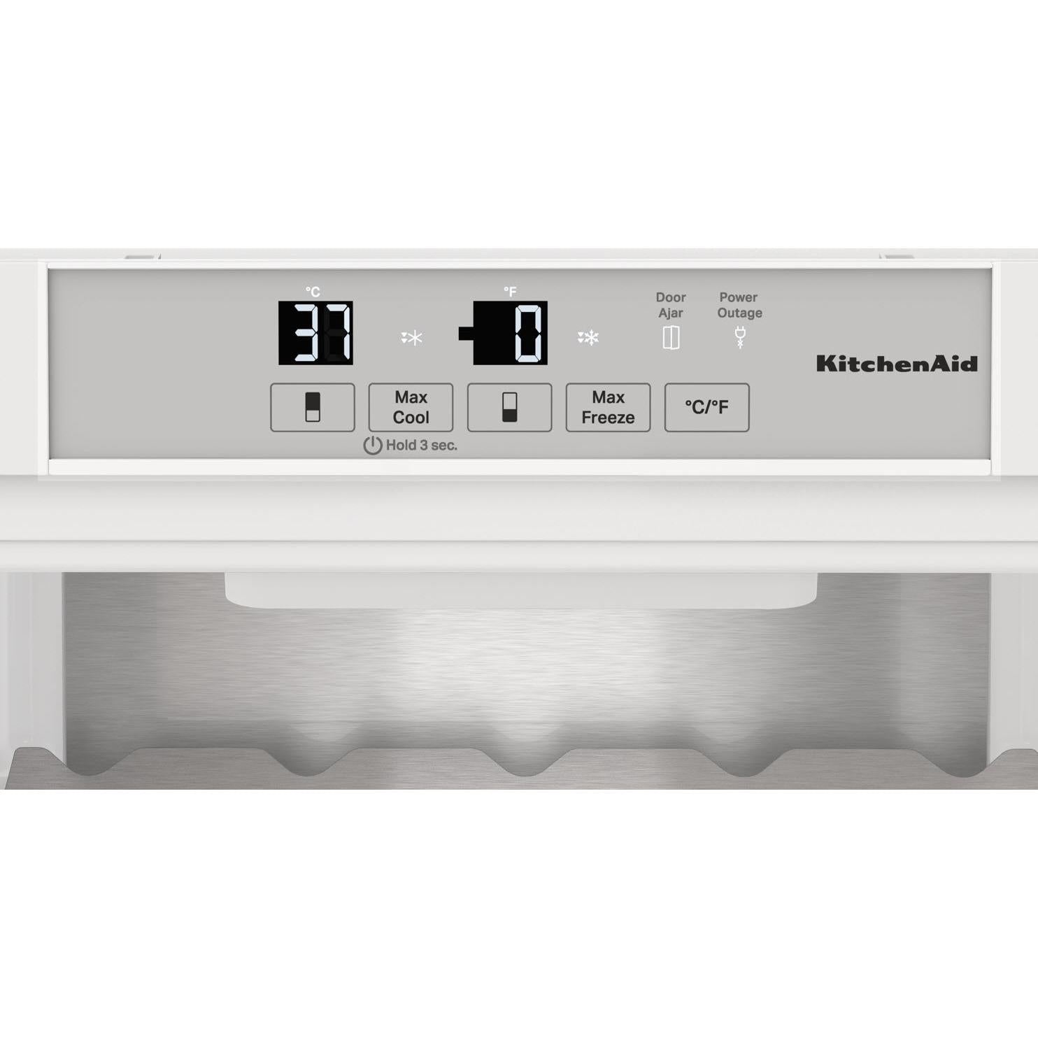 KitchenAid 22-inch, 8.84 cu. ft. Built-in Bottom Freezer Refrigerator with ExtendFresh™ Temperature Management System KBBX102MPA IMAGE 5